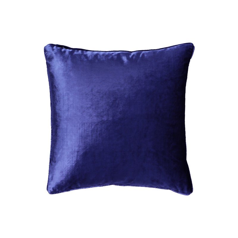 Glossy Navy Cushion 50x50cm CUSHIONS | Ruggy