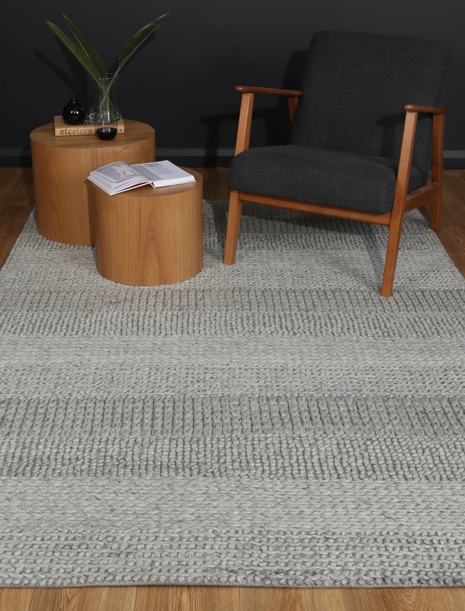 Grace Grey Wool Blend Rug