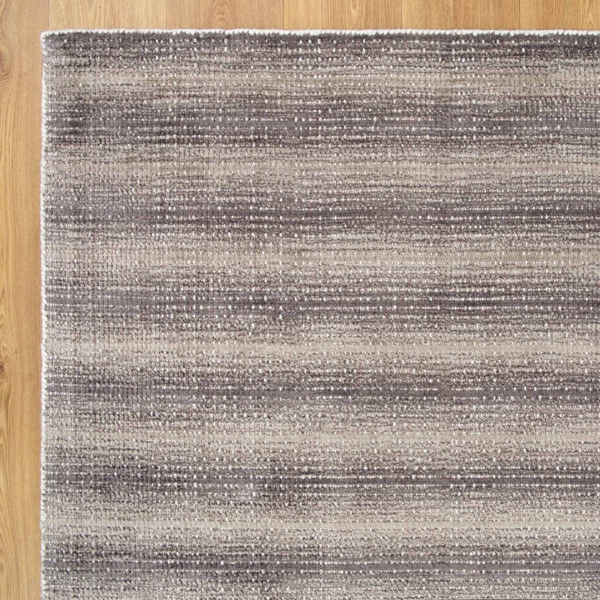 Harmony Grey Handloom Plain Rug Area Rug | Ruggy