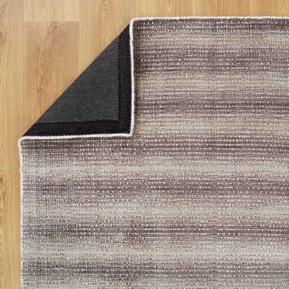 Harmony Grey Handloom Plain Rug Area Rug | Ruggy