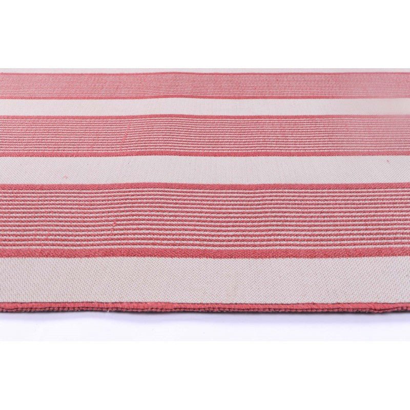 Indigo Watermelon Stripe Indoor Outdoor Rug