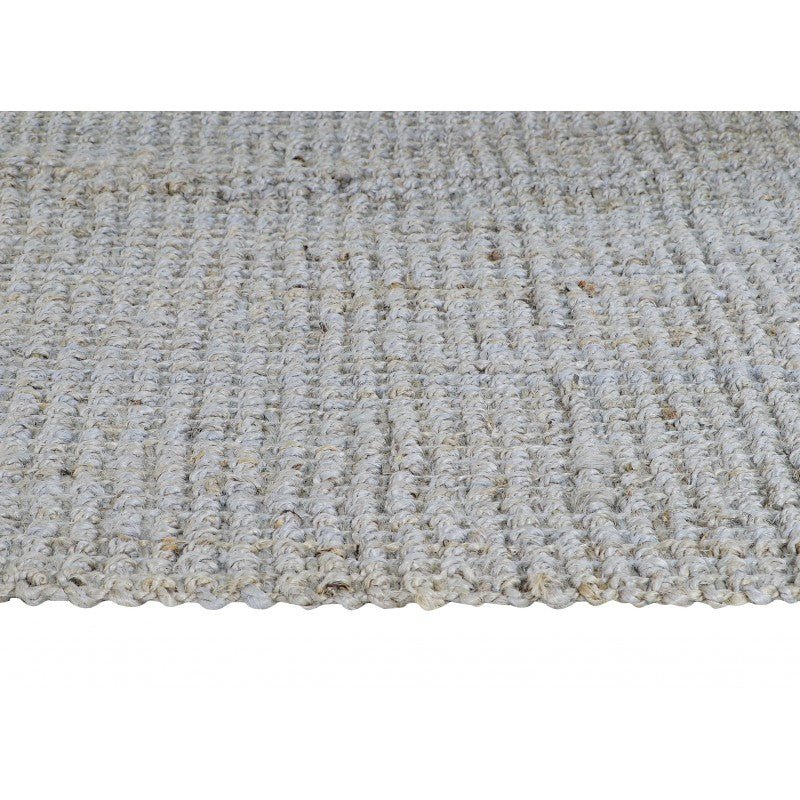 Jewel Platinum Jute Rug Area Rug | Ruggy