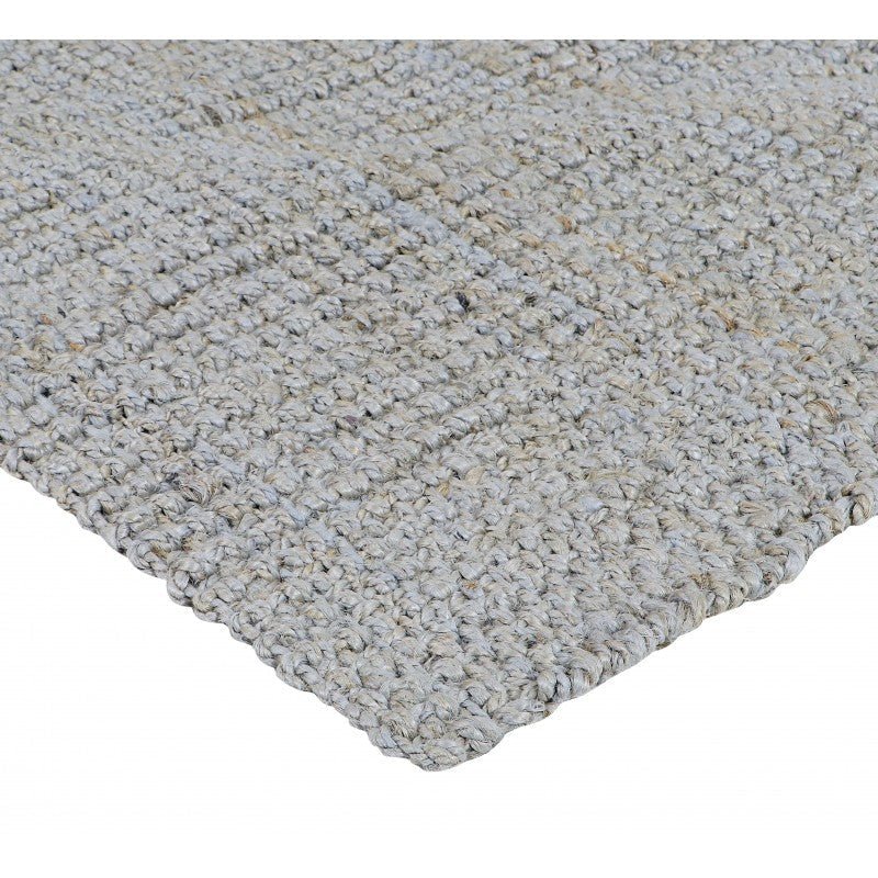 Jewel Platinum Jute Rug Area Rug | Ruggy