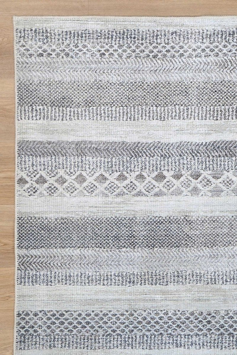 Kalahari Shadows Ash Rug