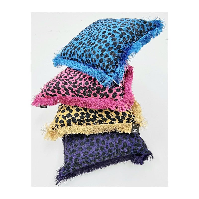 Kendra Purple Cushion CUSHIONS > Cotton_Linen | Ruggy