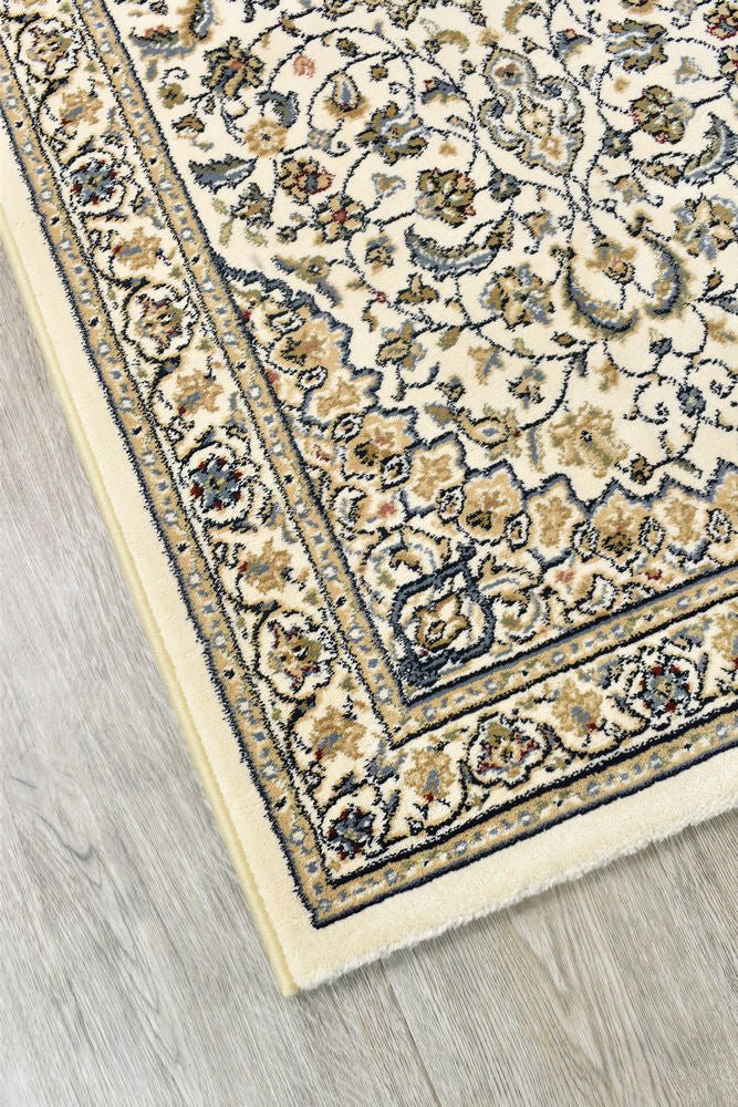 Daintree Floral Beige Hallway Runner