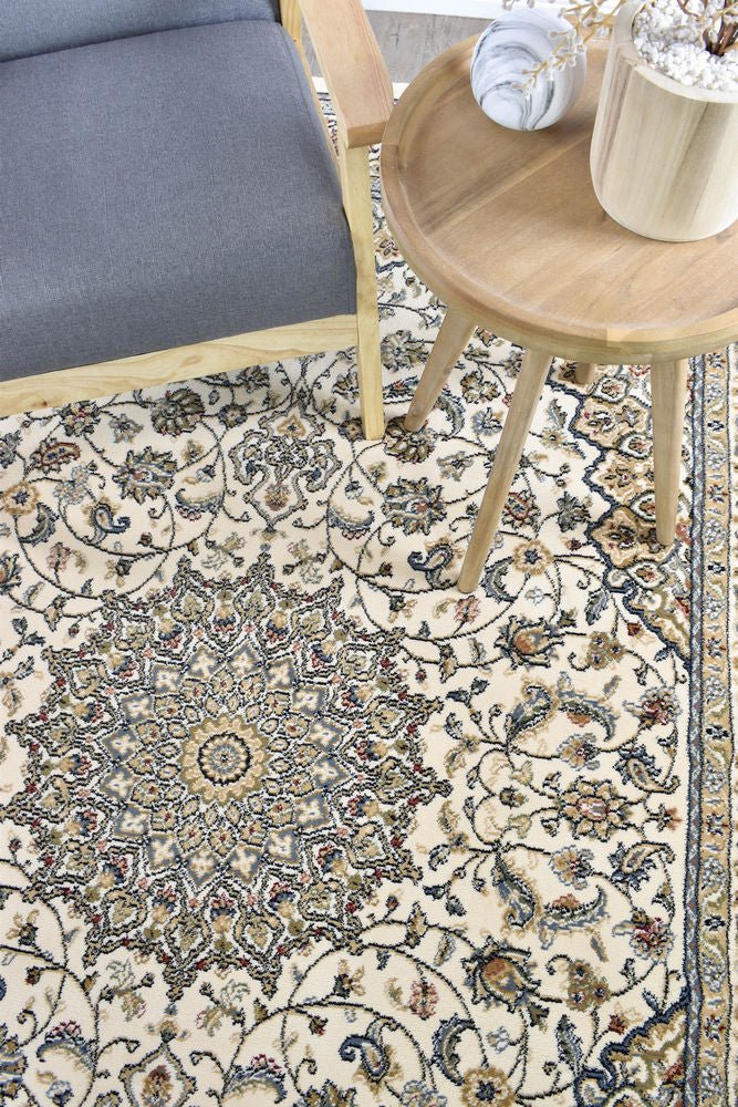 Daintree Floral Beige Rug