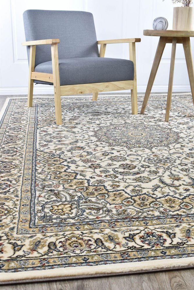 Daintree Floral Beige Rug