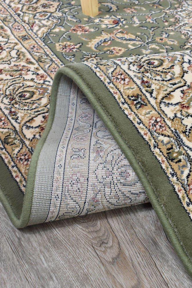 Daintree Traditional Green Rug