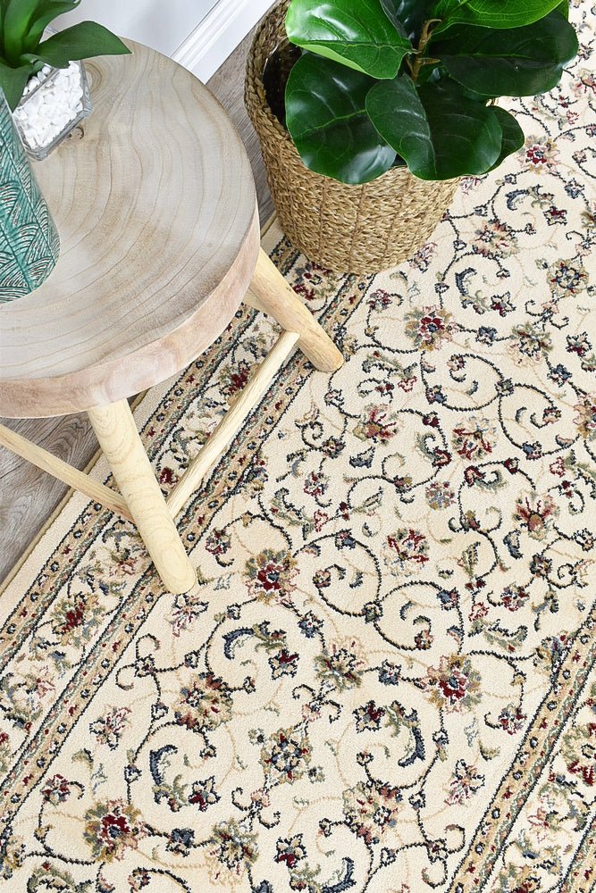 Daintree Transitional Beige Rug