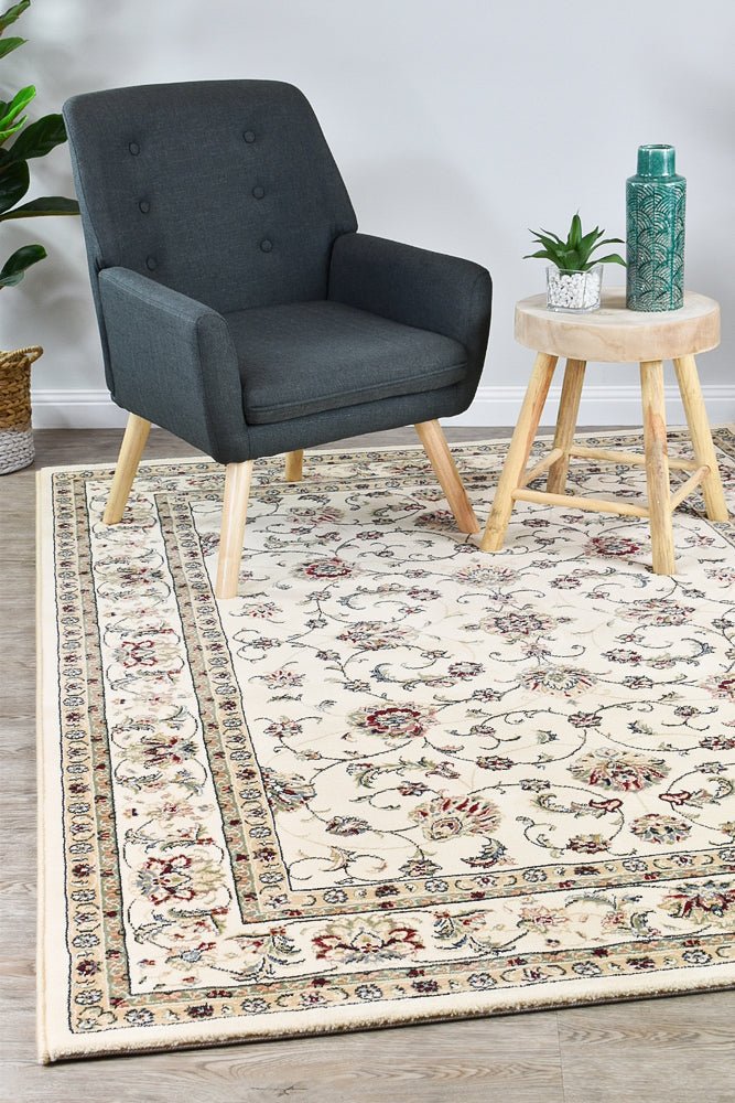 Daintree Transitional Beige Rug