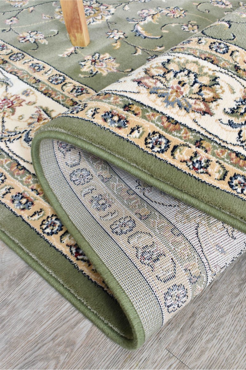 Daintree Transitional Green Rug