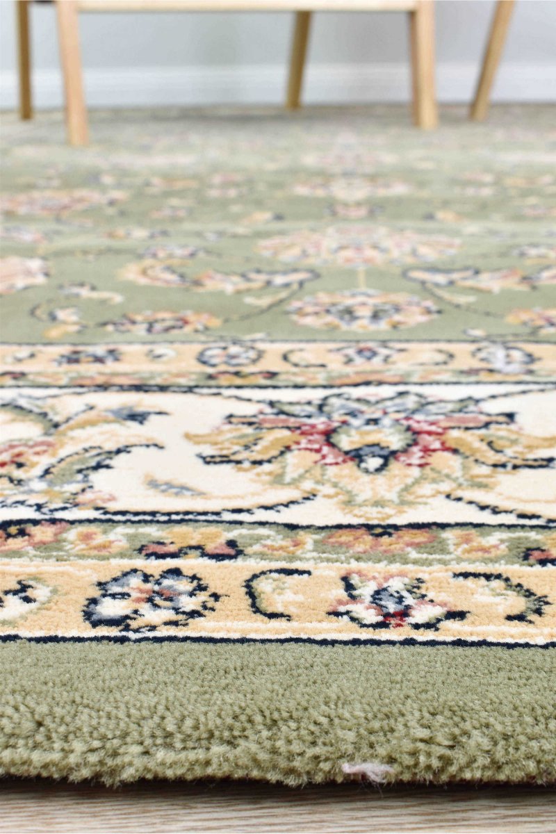 Daintree Transitional Green Rug