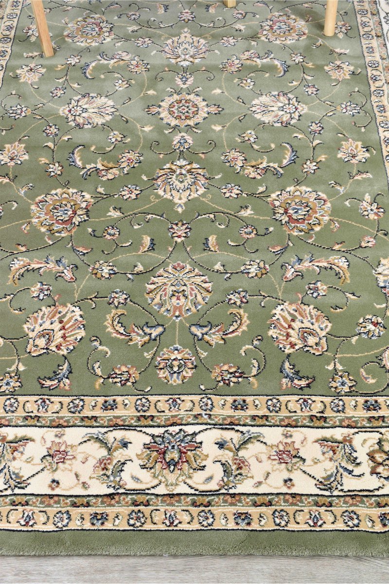 Daintree Transitional Green Rug