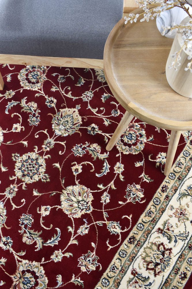 Daintree Transitional Red Rug