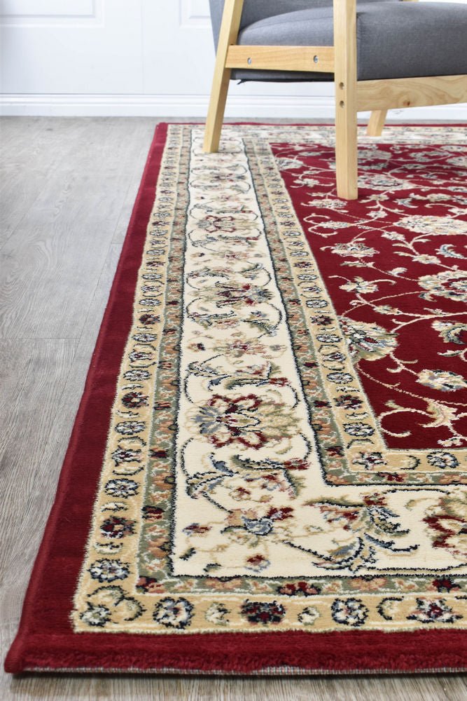 Daintree Transitional Red Rug