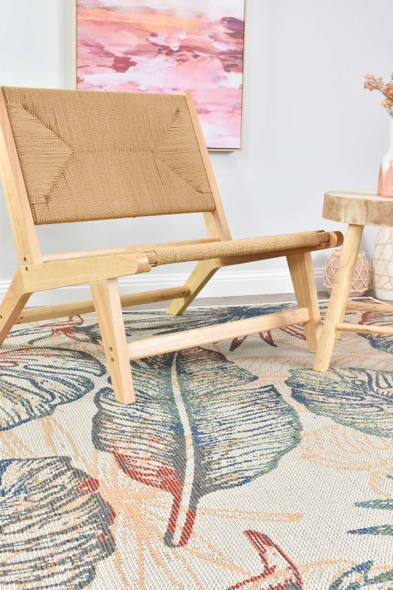 Kira Palm Leaves Modern Rug