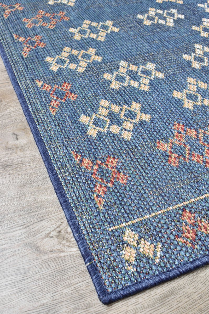 Kira Sapphire Modern Rug