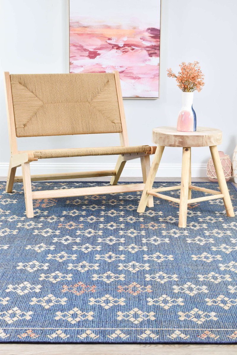 Kira Sapphire Modern Rug