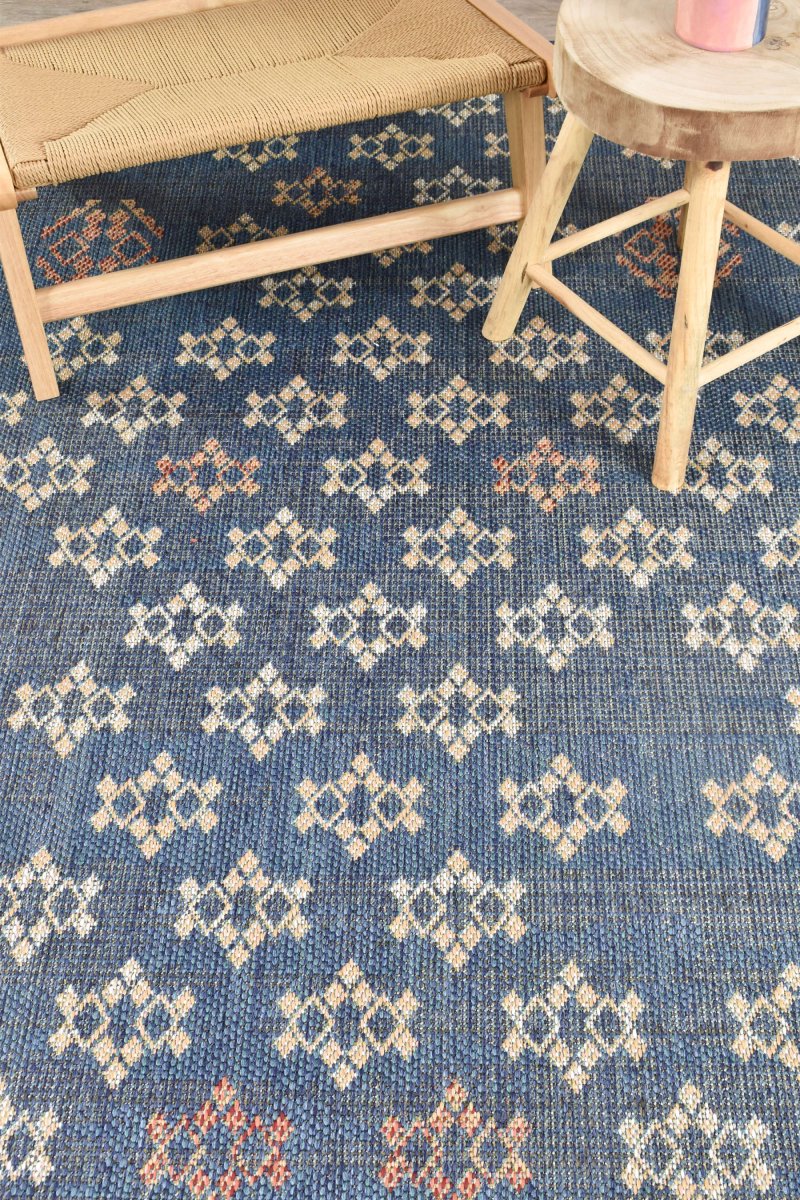 Kira Sapphire Modern Rug