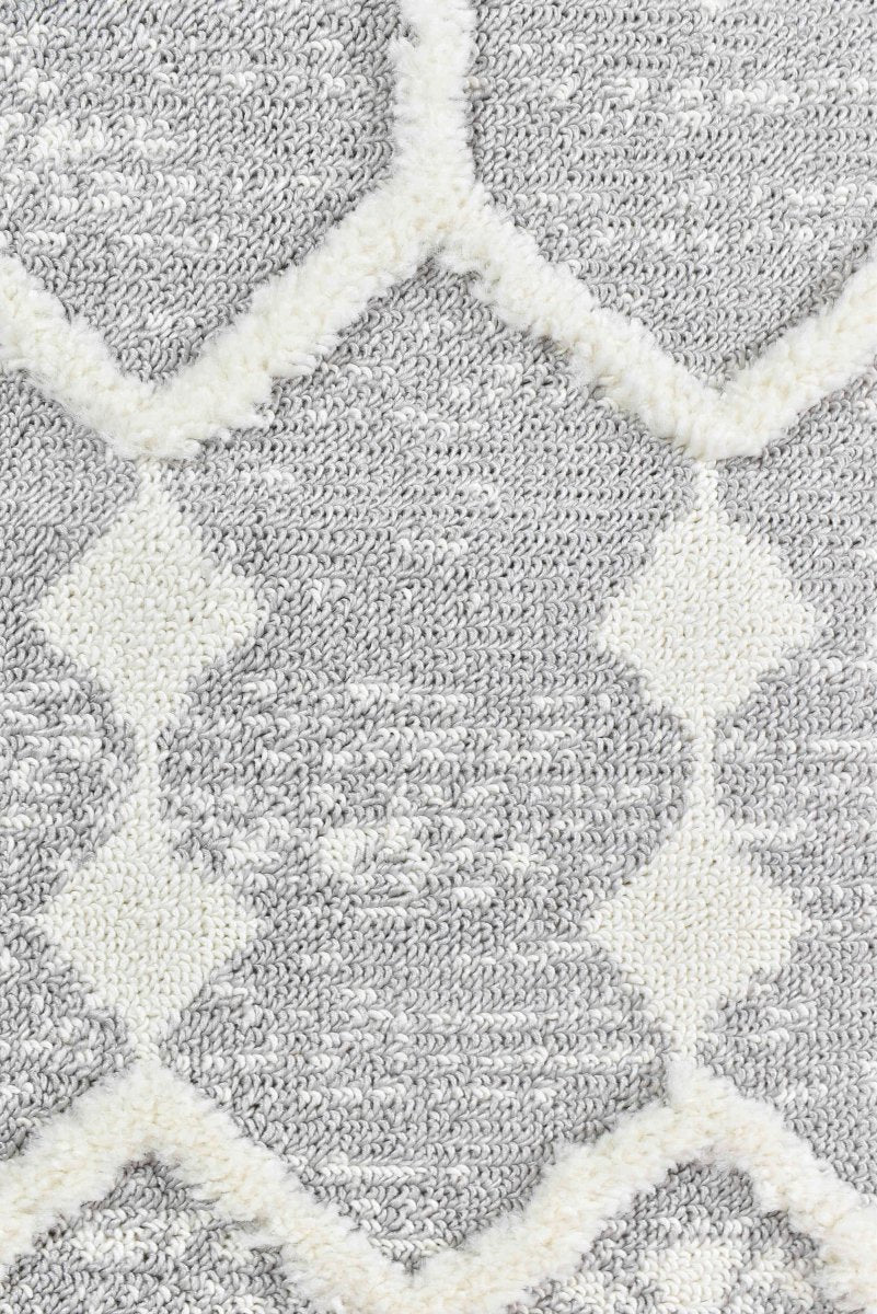 Koora Grey Bohemian Rug