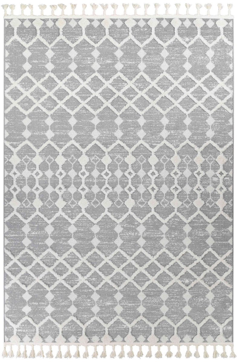 Koora Grey Bohemian Rug