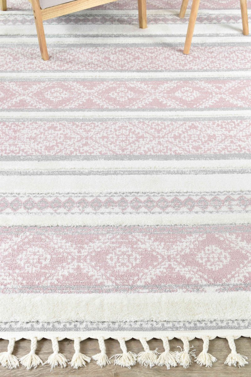 Koora Pink Bohemian Rug