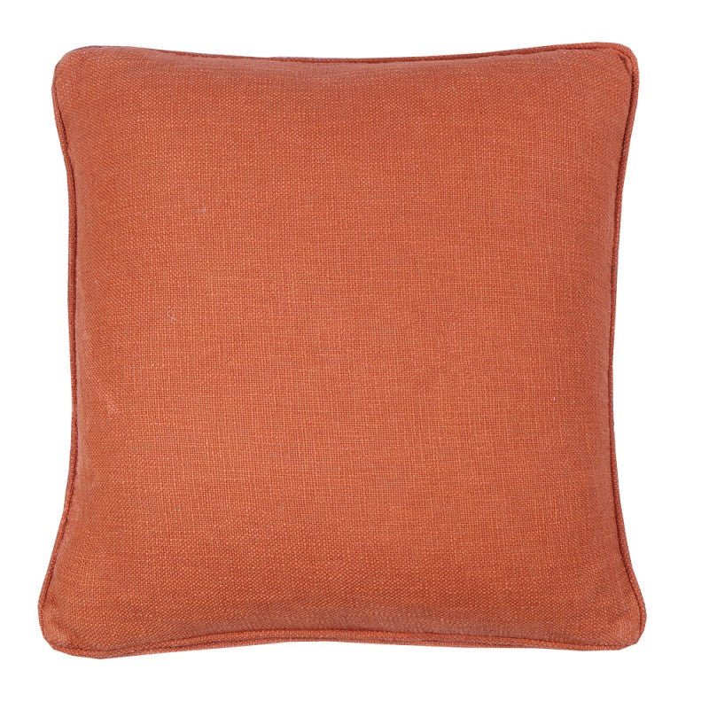 Lenny Terracotta Cushion 55 x 55cm CUSHIONS > Cotton | Ruggy