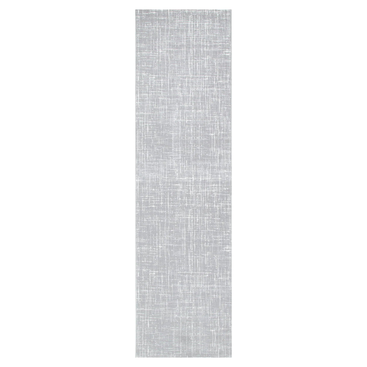 Liora Distressed Geo Lines Grey Rug