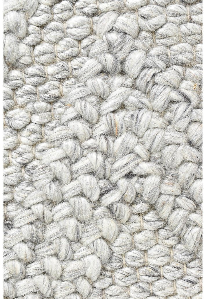 Looma Grey Wool Rug