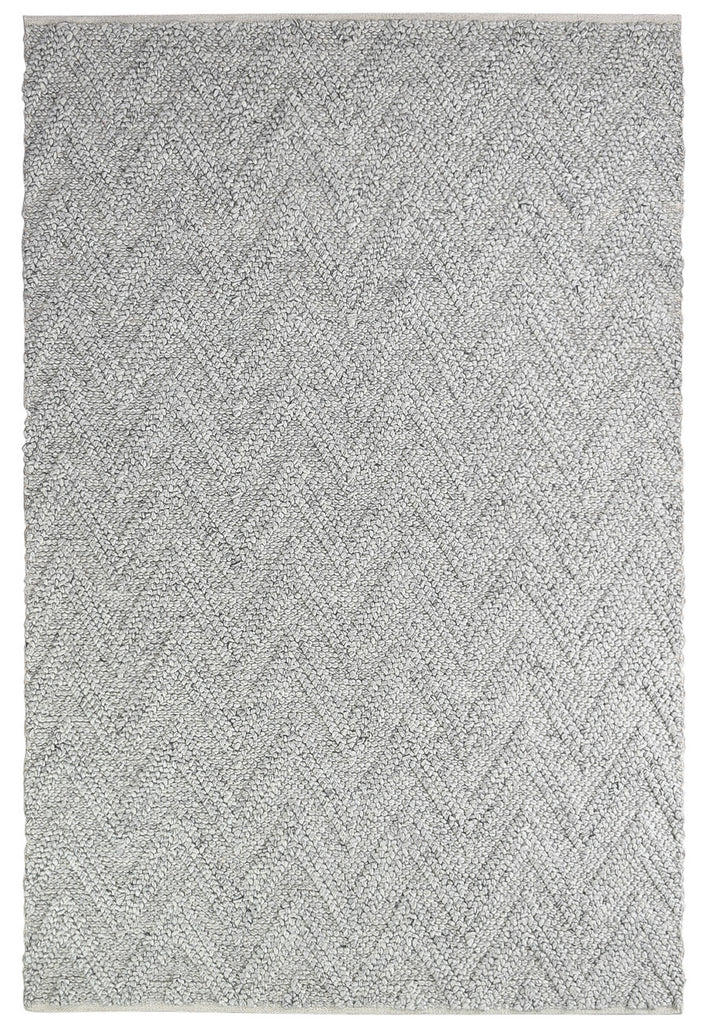 Looma Grey Wool Rug