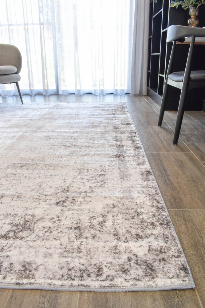 Lorien Slate Washable Rug