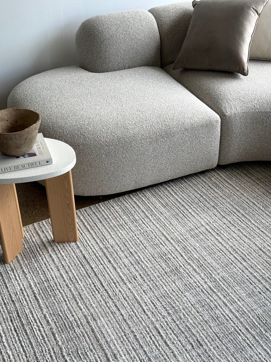 Lorne Lines Grey Rug