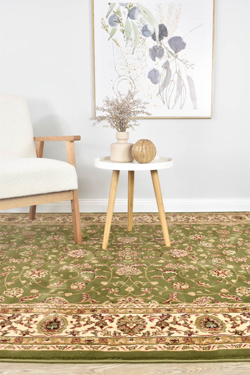 Marcel  Green Transitional Rug