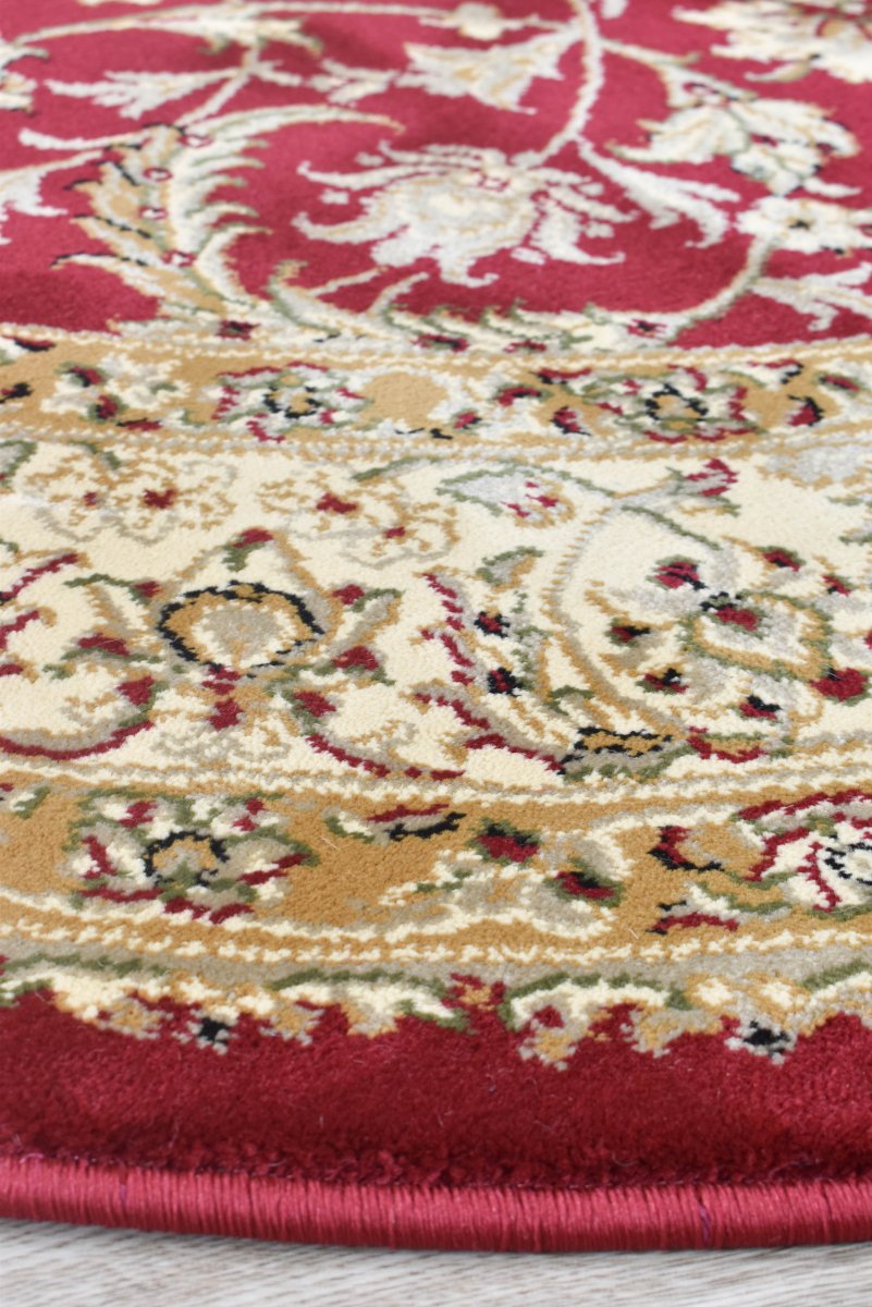 Marcel Red Traditional Rug