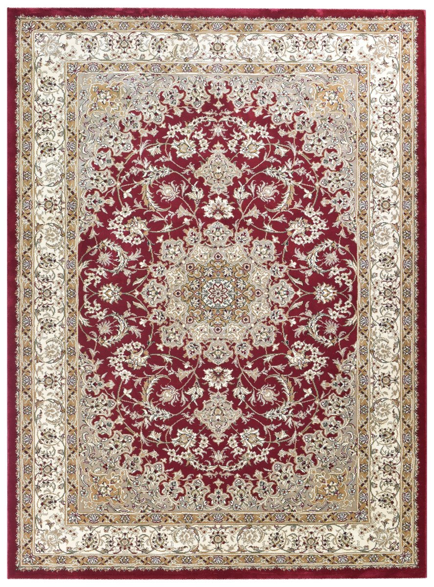 Marcel Red Traditional Rug