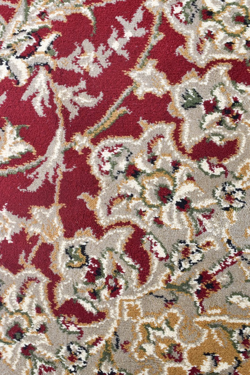 Marcel Red Traditional Rug