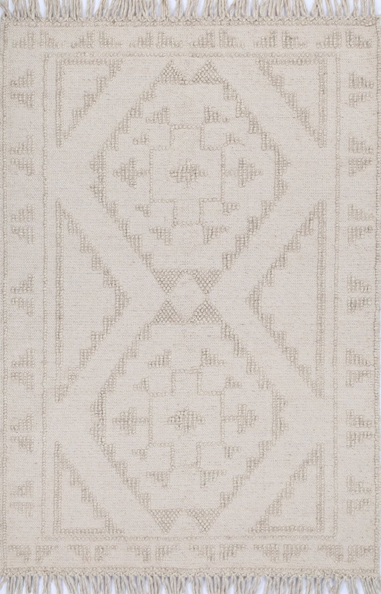 Marco Ornamental Brown Wool Rug