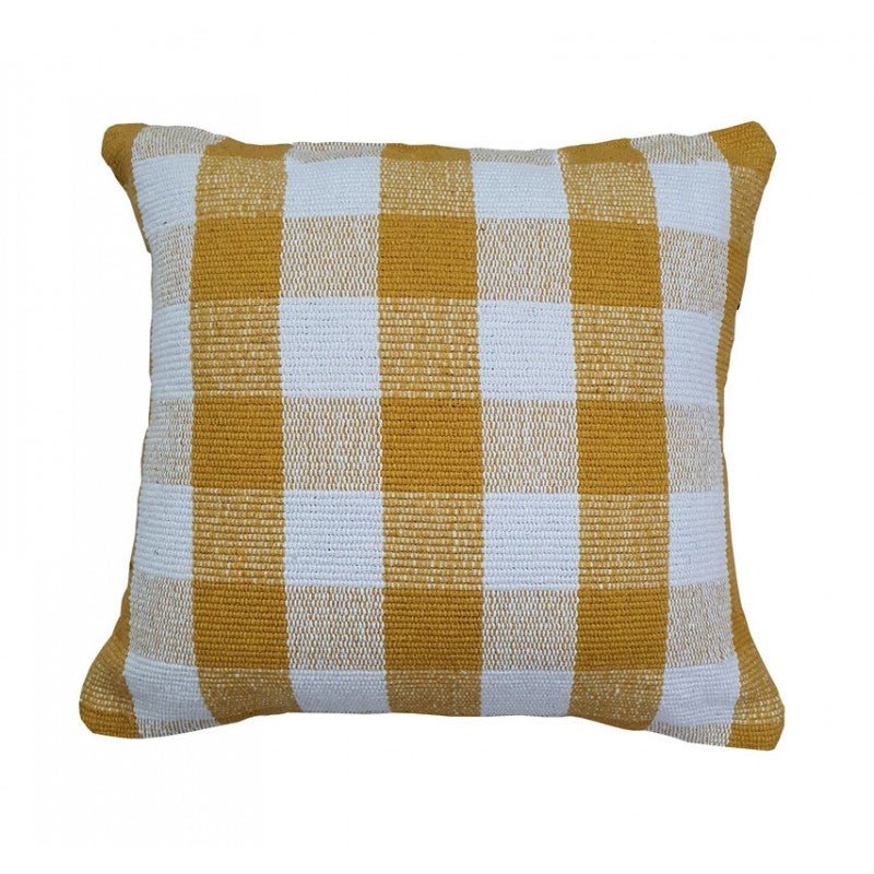 Matrix Lemon Cushion 50x50cm CUSHIONS | Ruggy