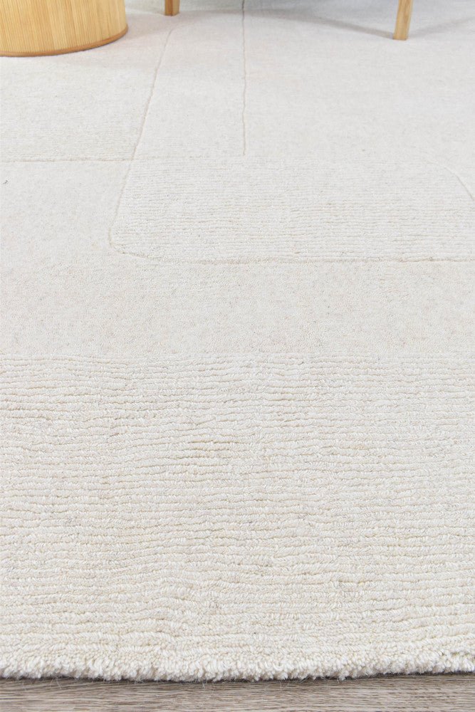 Meeka Velvet Ivory Wool Rug