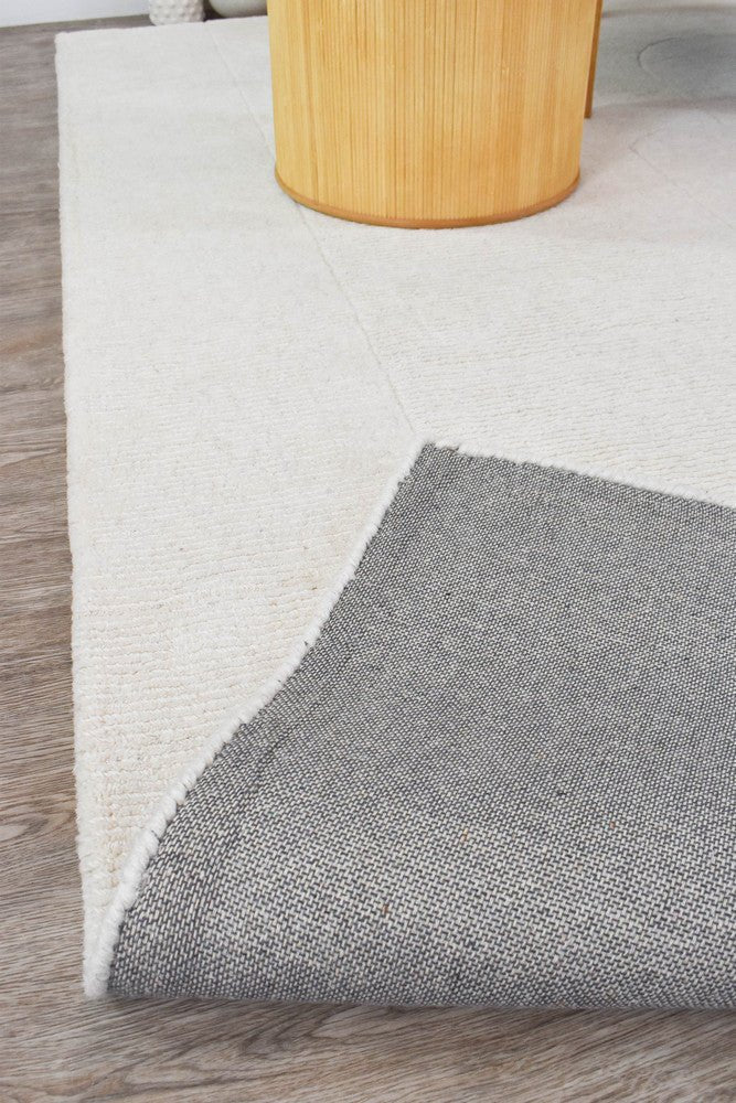 Meeka Velvet Ivory Wool Rug