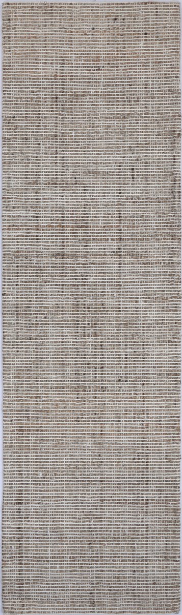 Mirage Ivory Jute & Wool Hall Runner Area Rug | Ruggy