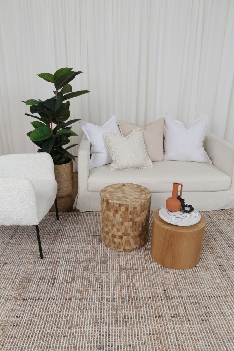 Mirage Ivory Jute & Wool Rug Area Rug | Ruggy