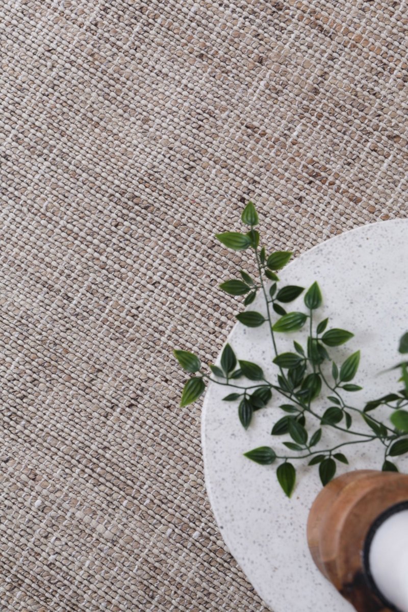 Mirage Jute & Wool Natural Rug Area Rug | Ruggy