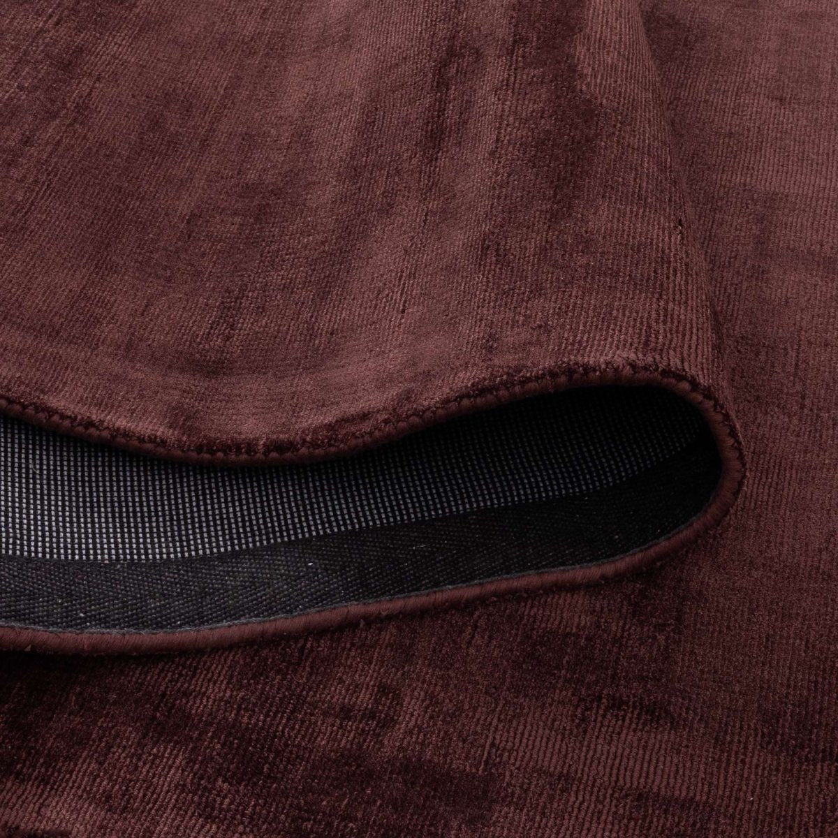 Mirra Chocolate Cherry Viscose Rug