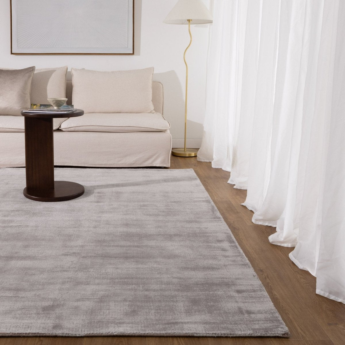 Mirra Opal Viscose Rug