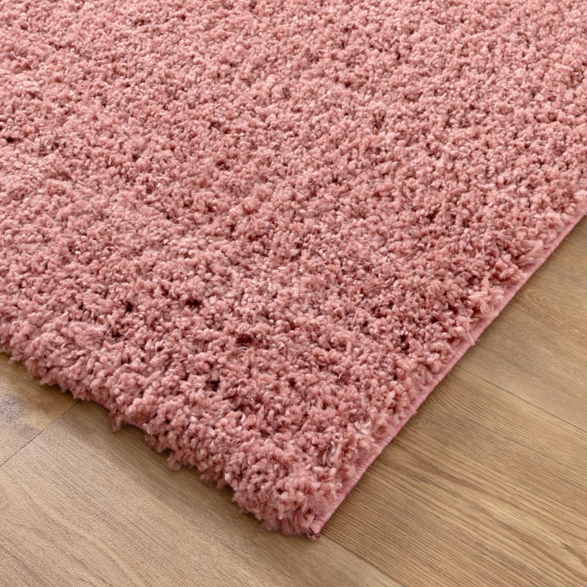 Muse Pink Shaggy Rug