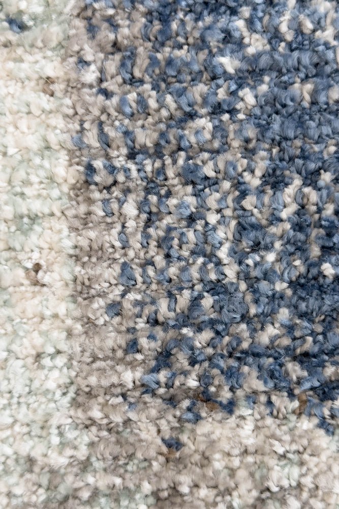 Nimbus Blue Grey Modern Rug