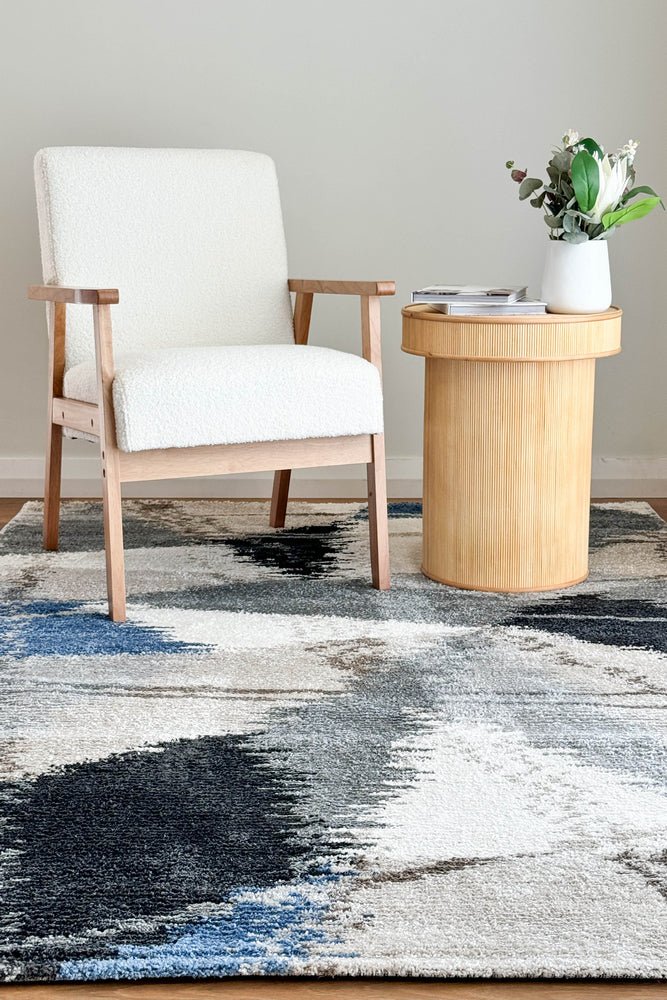 Nimbus Blue Multi Modern Rug