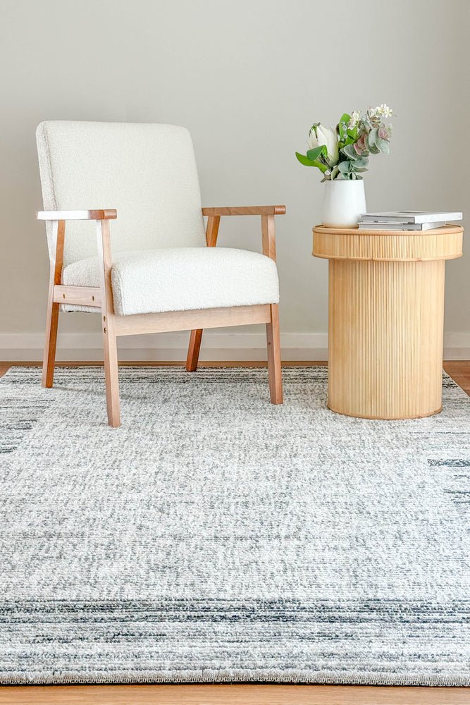 Nimbus Platin Grey Modern Rug